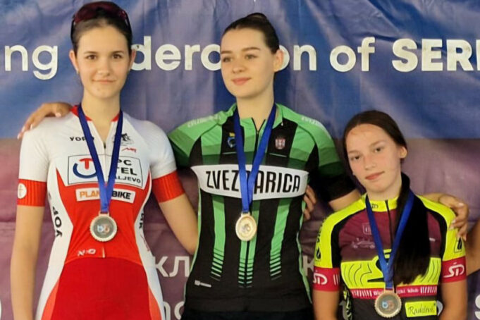 Mila Starčević vicešampion države, Jovani Jelić bronza