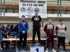 Rvačima Mladosti nova priznanja- Vukašin Mirović prvak države u uzrastu U15 Rvačima Mladosti nova priznanja- Vukašin Mirović prvak države u uzrastu U15