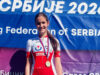 Mila Starčević juniorski prvak Srbije, Nevena Lazarević vicešampion u kadetima Mila Starčević juniorski prvak Srbije, Nevena Lazarević vicešampion u kadetima