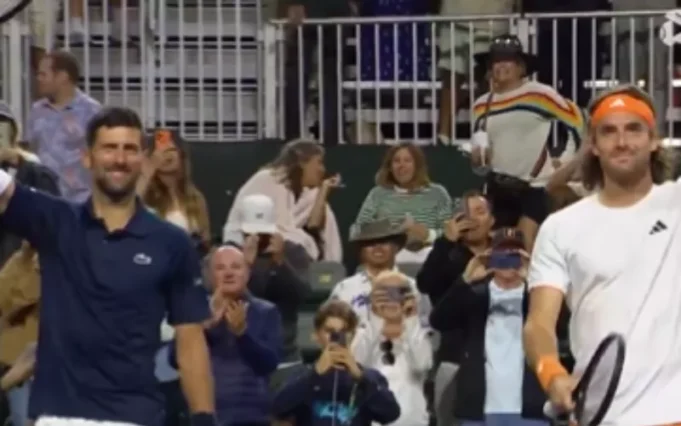 KRATKO JE TRAJALO: Đoković i Cicipas ispali od „rođačkog“ dubla posle velikog skalpa!