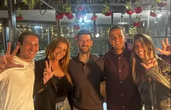 Novak u Rimu u gostima kod porodice Mihajlović! Novak u Rimu u gostima kod porodice Mihajlović!